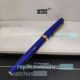 Replica Mont Blanc PIX Collection Rollerball Pen Blue Precious Resin with Gold Trim (3)_th.jpg